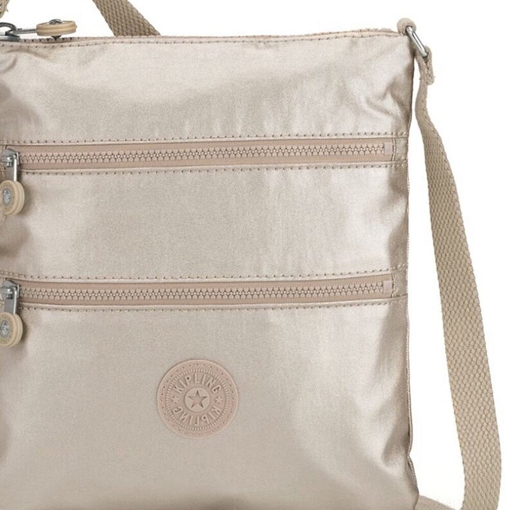 Kipling Keiko metallic gold crossbody mini bag